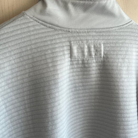 The Sweatshirt Project Ribbed Full Zip Sweatshirt Light Gray Color Size MENS 2XL - Picture 7 of 7
